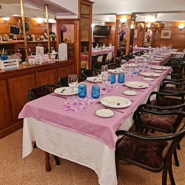 Salón de comidas para grupos