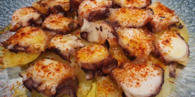 Ración de pulpo