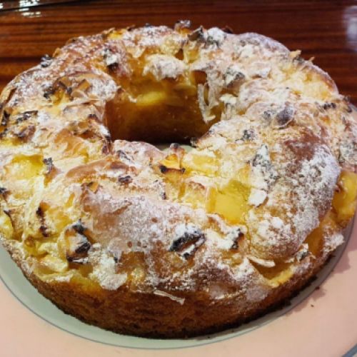 Pastel relleno