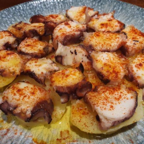 Ración de pulpo