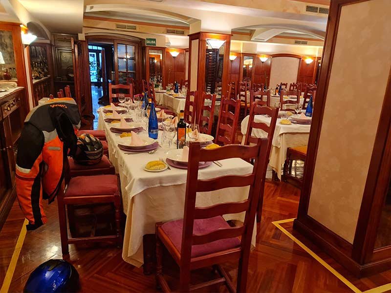 Salón de comidas para grupos en Valladolid